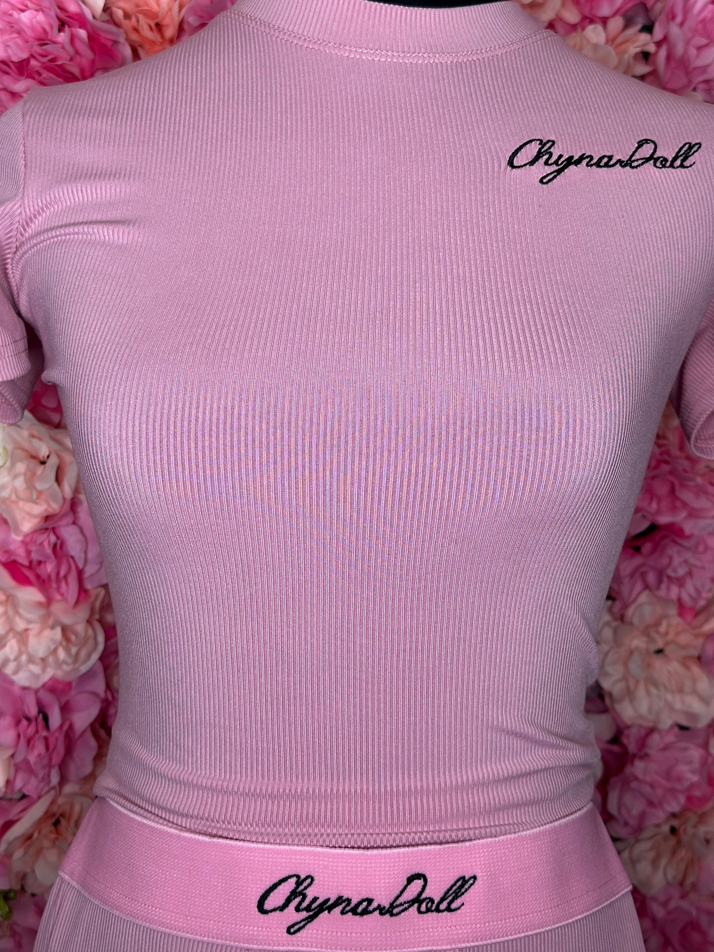 Short Sleeve Leggings Set