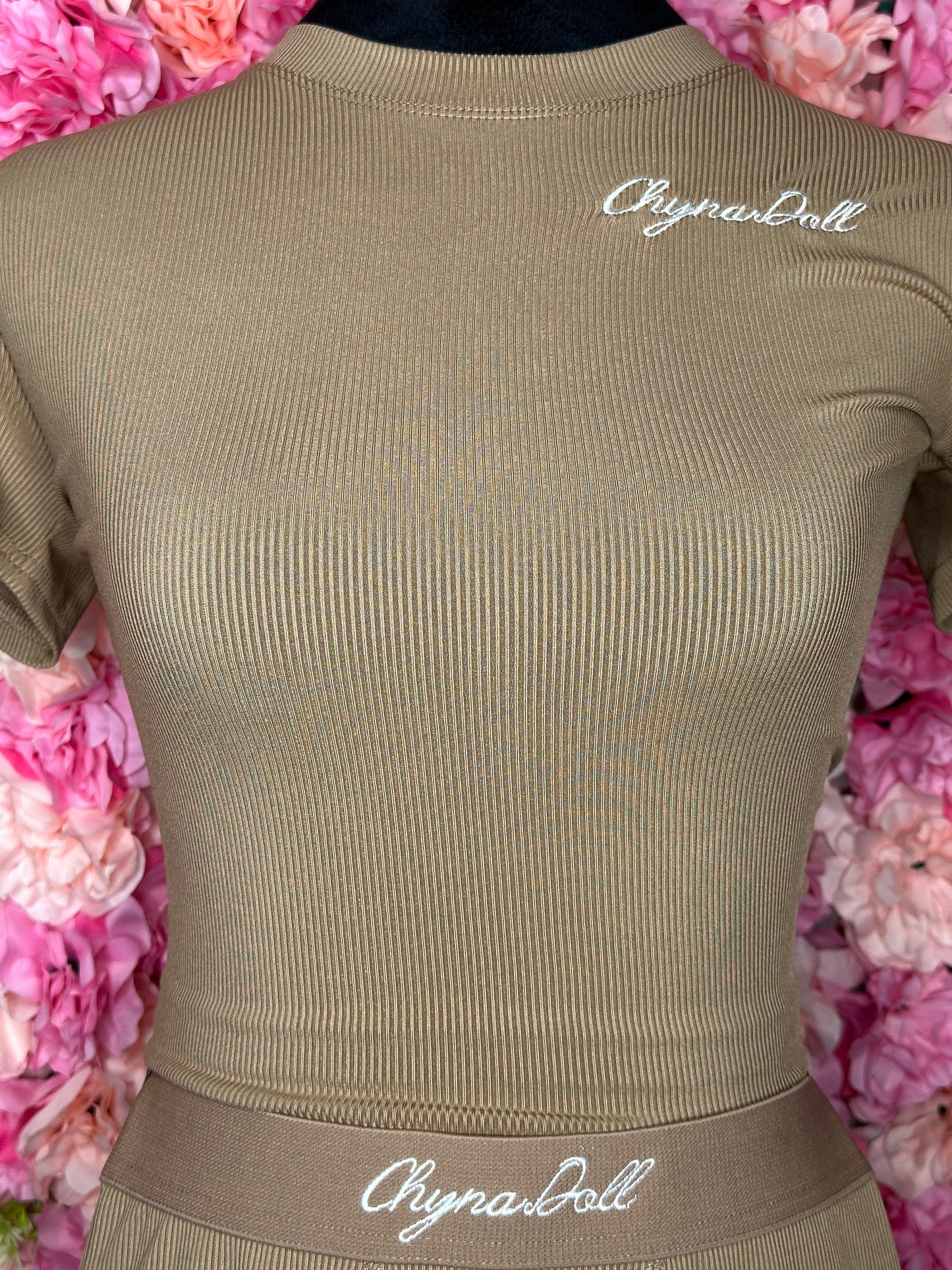 Short Sleeve Leggings Set